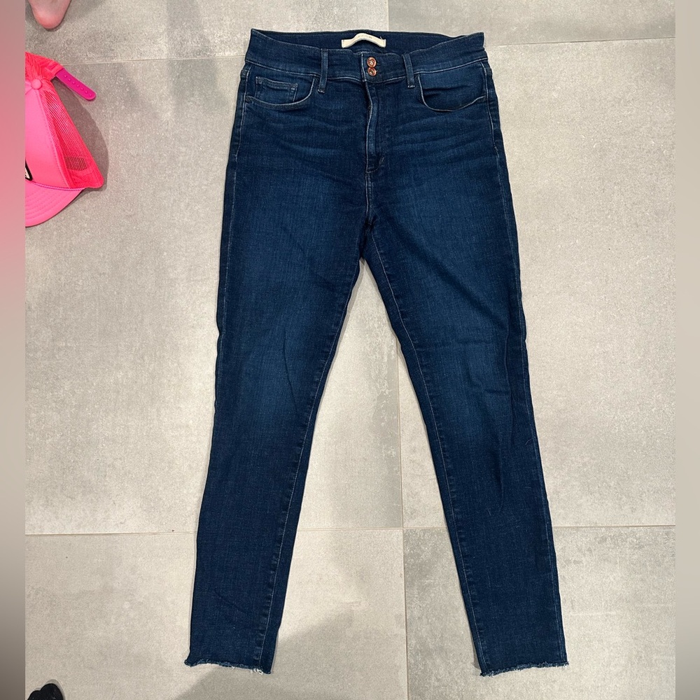 Joe’s Jeans - High rise skinny ankle 29 dark